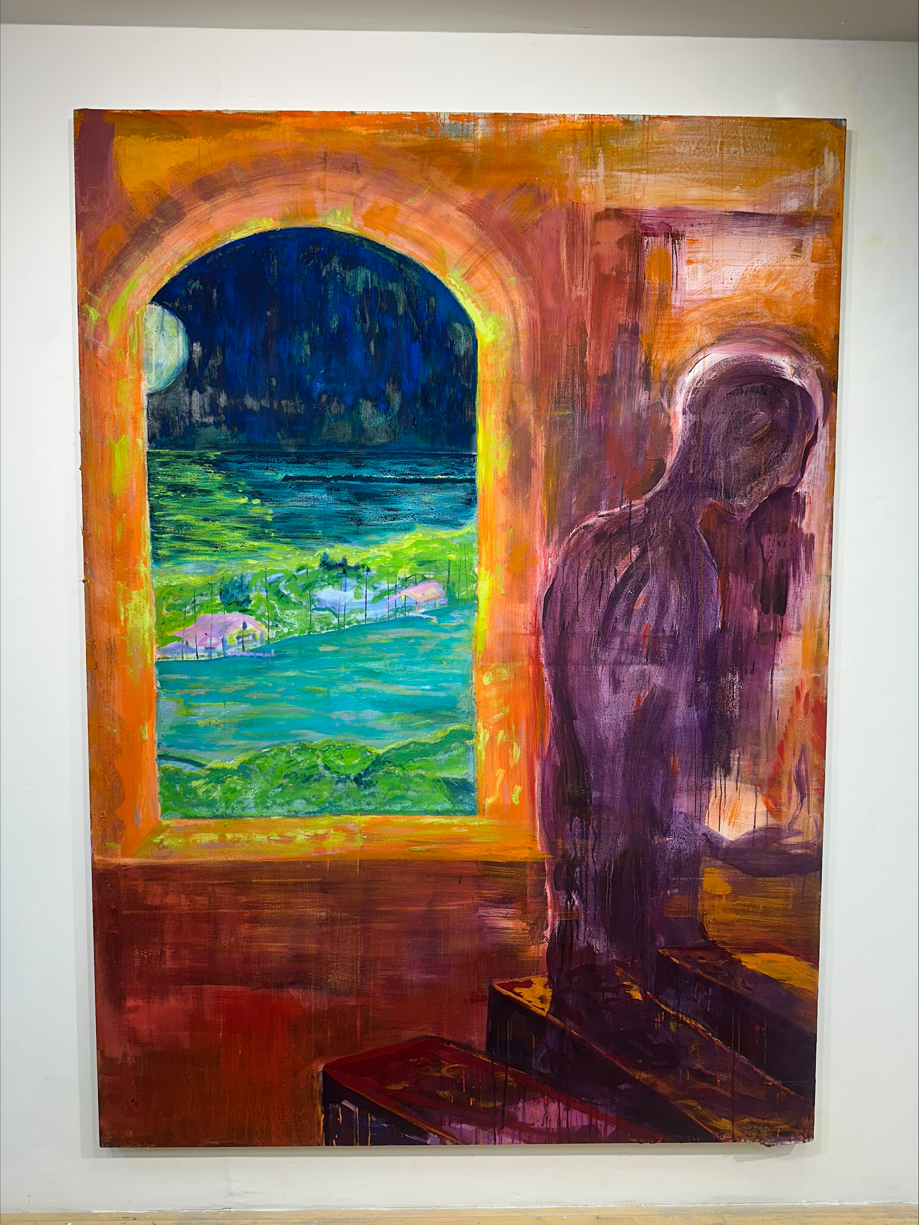 Painting by Oliver Boniface for Fine Art Degree Show 2026